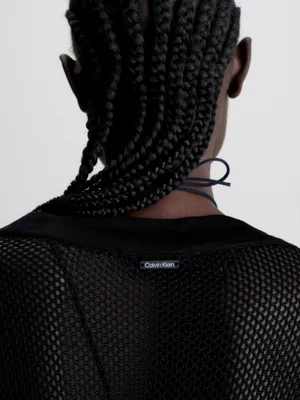 Calvin Klein Caftan De Plage En Maille Transparente 5 Calvin Klein Caftan De Plage En Maille Transparente – Image 3