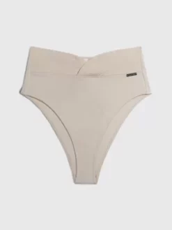 Calvin Klein Bas De Bikini Taille Haute - Structured