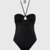 Calvin Klein Maillot De Bain Dos Nu - Structured -Pas Cher Calvin Klein Magasin KW0KW02142 BEH main