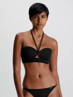 Calvin Klein Haut De Bikini Brassière - Structured -Pas Cher Calvin Klein Magasin KW0KW02144 BEH alternate1