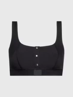 Calvin Klein Haut De Bikini Brassière - CK Monogram Rib
