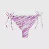 Calvin Klein Bas De Bikini à Nouer - CK Print -Pas Cher Calvin Klein Magasin KW0KW02157 0KB main