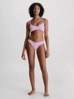 Calvin Klein Haut De Bikini Brassière - CK Texture 11 Calvin Klein Haut De Bikini Brassière - CK Texture -Pas Cher Calvin Klein Magasin KW0KW02161 VRB alternate4