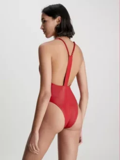 Calvin Klein Maillot De Bain Dos Nageur - Neo Archive -Pas Cher Calvin Klein Magasin KW0KW02182 XLB alternate2