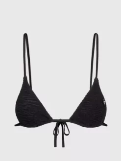 Calvin Klein Haut De Bikini Micro-triangle - CK Texture