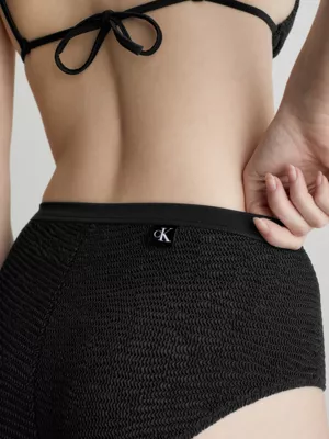 Calvin Klein Bas De Bikini Taille Basse - CK Texture 6 Calvin Klein Bas De Bikini Taille Basse - CK Texture – Image 4