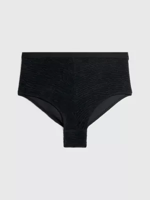Calvin Klein Bas De Bikini Taille Basse - CK Texture 3 Calvin Klein Bas De Bikini Taille Basse - CK Texture