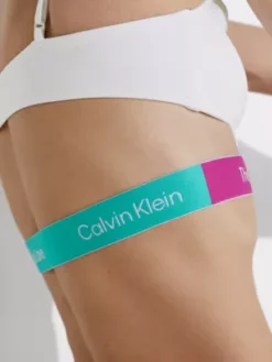 Calvin Klein Haut De Bikini Brassière - Pride -Pas Cher Calvin Klein Magasin KW0KW02216 YCD alternate3