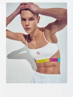 Calvin Klein Haut De Bikini Brassière - Pride -Pas Cher Calvin Klein Magasin KW0KW02216 YCD alternate5