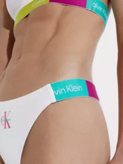 Calvin Klein Bas De Bikini Brésilien - Pride 11 Calvin Klein Bas De Bikini Brésilien - Pride -Pas Cher Calvin Klein Magasin KW0KW02218 YCD alternate3
