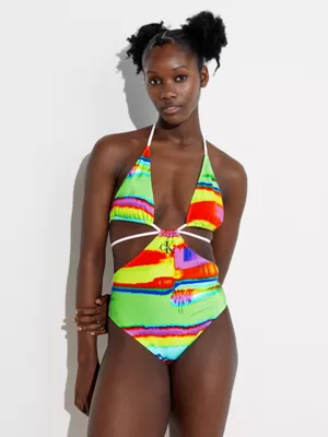 Calvin Klein Maillot De Bain Ajouré - Pride 4 Calvin Klein Maillot De Bain Ajouré - Pride – Image 2