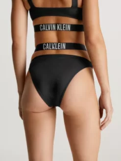 Calvin Klein Bas De Bikini échancré - Intense Power 9 Calvin Klein Bas De Bikini échancré - Intense Power -Pas Cher Calvin Klein Magasin KW0KW02230 BEH alternate2