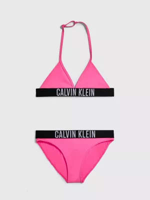 Calvin Klein Ensemble Bikini Triangle Pour Fille - Intense Power 3 Calvin Klein Ensemble Bikini Triangle Pour Fille - Intense Power
