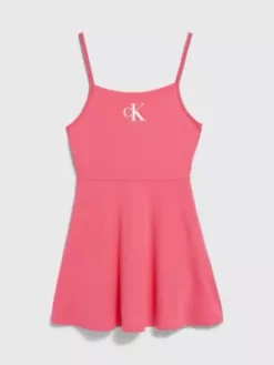 Calvin Klein Robe De Plage Pour Fille - CK Monogram