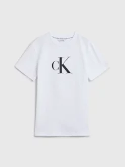 Calvin Klein T-shirt De Plage Pour Enfant - CK Monogram