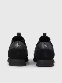 Calvin Klein Baskets En Sergé -Pas Cher Calvin Klein Magasin YM0YM00553 0GL alternate3