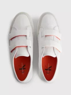 Calvin Klein Baskets Recyclées à Velcro 10 Calvin Klein Baskets Recyclées à Velcro -Pas Cher Calvin Klein Magasin YM0YM00602 0K6 alternate2