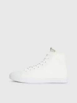 Calvin Klein Baskets Montantes En Toile Recyclée -Pas Cher Calvin Klein Magasin YM0YM00668 YBR alternate5
