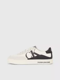 Calvin Klein Baskets En Cuir Avec Logo 13 Calvin Klein Baskets En Cuir Avec Logo -Pas Cher Calvin Klein Magasin YM0YM00713 0LA alternate5