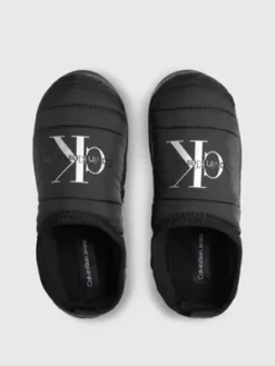 Calvin Klein Chaussons Matelassés -Pas Cher Calvin Klein Magasin YW0YW00747 BDS alternate2