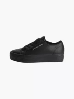 Calvin Klein Baskets Compensées En Cuir -Pas Cher Calvin Klein Magasin YW0YW00819 BDS alternate5