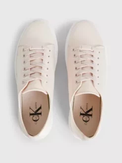 Calvin Klein Baskets à Plateforme En Satin Recyclé -Pas Cher Calvin Klein Magasin YW0YW00917 0JW alternate2