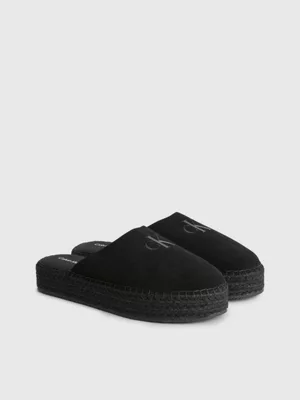 Calvin Klein Espadrilles Façon Mules En Daim 4 Calvin Klein Espadrilles Façon Mules En Daim – Image 2