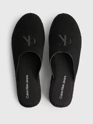 Calvin Klein Espadrilles Façon Mules En Daim 5 Calvin Klein Espadrilles Façon Mules En Daim – Image 3