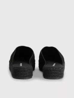 Calvin Klein Espadrilles Façon Mules En Daim 11 Calvin Klein Espadrilles Façon Mules En Daim -Pas Cher Calvin Klein Magasin YW0YW00986 BDS alternate3
