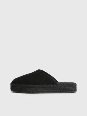 Calvin Klein Espadrilles Façon Mules En Daim 8 Calvin Klein Espadrilles Façon Mules En Daim – Image 6