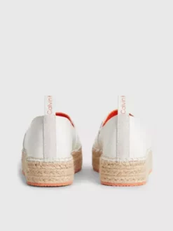 Calvin Klein Espadrilles à Plateforme Recyclées 11 Calvin Klein Espadrilles à Plateforme Recyclées -Pas Cher Calvin Klein Magasin YW0YW00989 YBR alternate3
