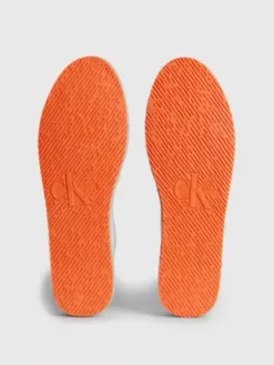 Calvin Klein Espadrilles à Plateforme Recyclées 12 Calvin Klein Espadrilles à Plateforme Recyclées -Pas Cher Calvin Klein Magasin YW0YW00989 YBR alternate4