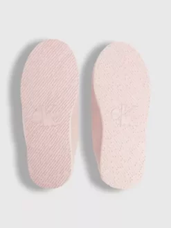 Calvin Klein Chaussons En Peau De Mouton Retournée Synthétique -Pas Cher Calvin Klein Magasin YW0YW01157 0J2 alternate4