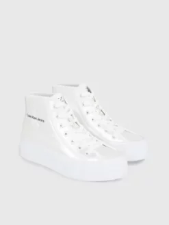 Calvin Klein Baskets Montantes Recyclées à Plateforme -Pas Cher Calvin Klein Magasin YW0YW01226 YBR alternate1