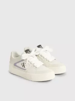 Calvin Klein Baskets Plateforme En Daim -Pas Cher Calvin Klein Magasin YW0YW01233 ACF alternate2