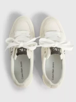 Calvin Klein Baskets Plateforme En Daim -Pas Cher Calvin Klein Magasin YW0YW01233 ACF alternate3