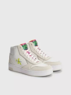 Calvin Klein Baskets Montantes En Cuir - Pride 11 Calvin Klein Baskets Montantes En Cuir - Pride -Pas Cher Calvin Klein Magasin YW0YW01235 YBJ alternate1
