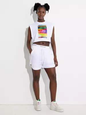 Calvin Klein Baskets Montantes En Cuir - Pride 9 Calvin Klein Baskets Montantes En Cuir - Pride – Image 7