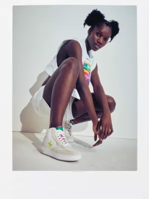 Calvin Klein Baskets Montantes En Cuir - Pride 10 Calvin Klein Baskets Montantes En Cuir - Pride – Image 8