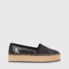Calvin Klein Espadrilles à Plateforme Recyclées Et Nacrées -Pas Cher Calvin Klein Magasin YW0YW01241 BEH main