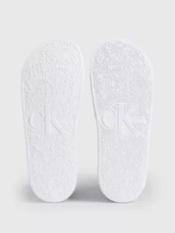 Calvin Klein Tongs Nacrées Recyclées Avec Logo -Pas Cher Calvin Klein Magasin YW0YW01243 YBR alternate4