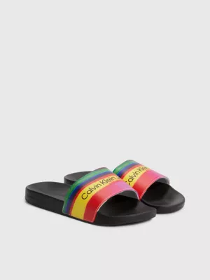 Calvin Klein Tongs Recyclées Avec Logo - Pride 4 Calvin Klein Tongs Recyclées Avec Logo - Pride – Image 2