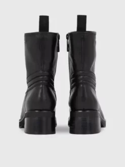 Calvin Klein Bottes à Talons En Cuir -Pas Cher Calvin Klein Magasin YW0YW01330 0GT alternate3