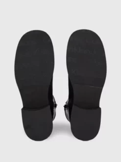 Calvin Klein Bottes à Talons En Cuir -Pas Cher Calvin Klein Magasin YW0YW01330 0GT alternate4